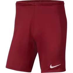 NIKE Park III Dri-FIT Knit Fußball Shorts Herren 677 - team red/white XL