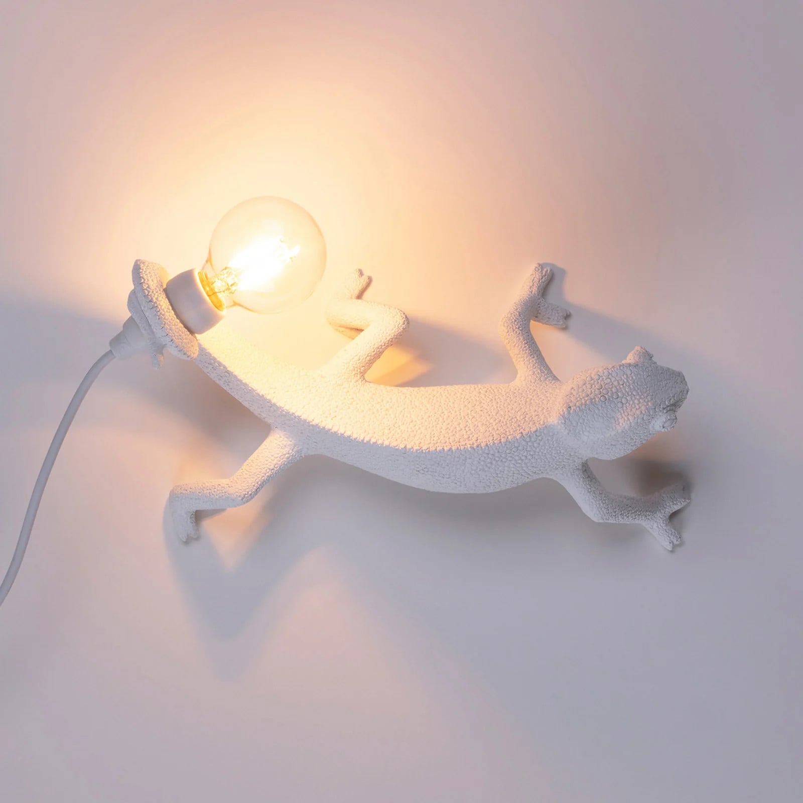 Seletti Chameleon Wandlamp Wit - Downlight - Kunststof