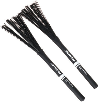 Pro Mark 2B Heavy Nylon Brushes Black