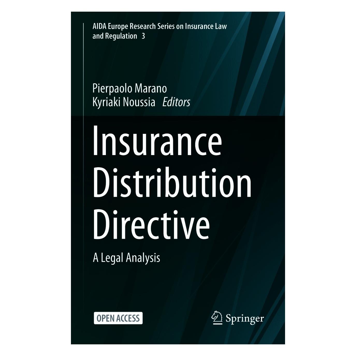 Springer Insurance Distribution Directive (9783030527372)