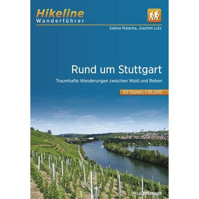 Wanderführer Rund um Stuttgart, Taschenbuch von Sabine Malecha,Joachim Lutz, Esterbauer, 978-3-85000-941-6