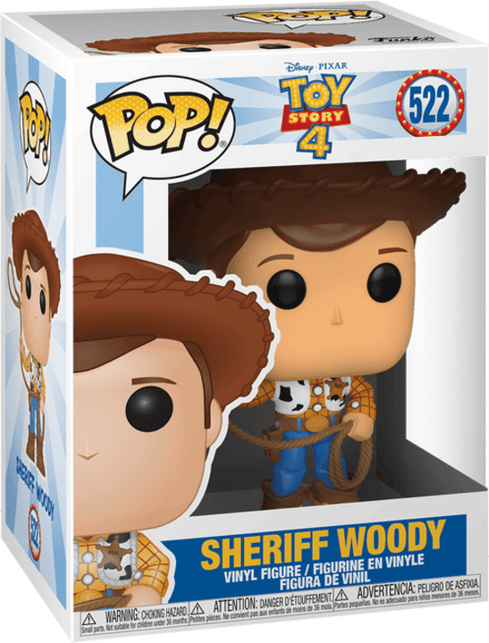 Funko Pop Vinyl Toy Story 4 Woody - 3.75 in - Funko