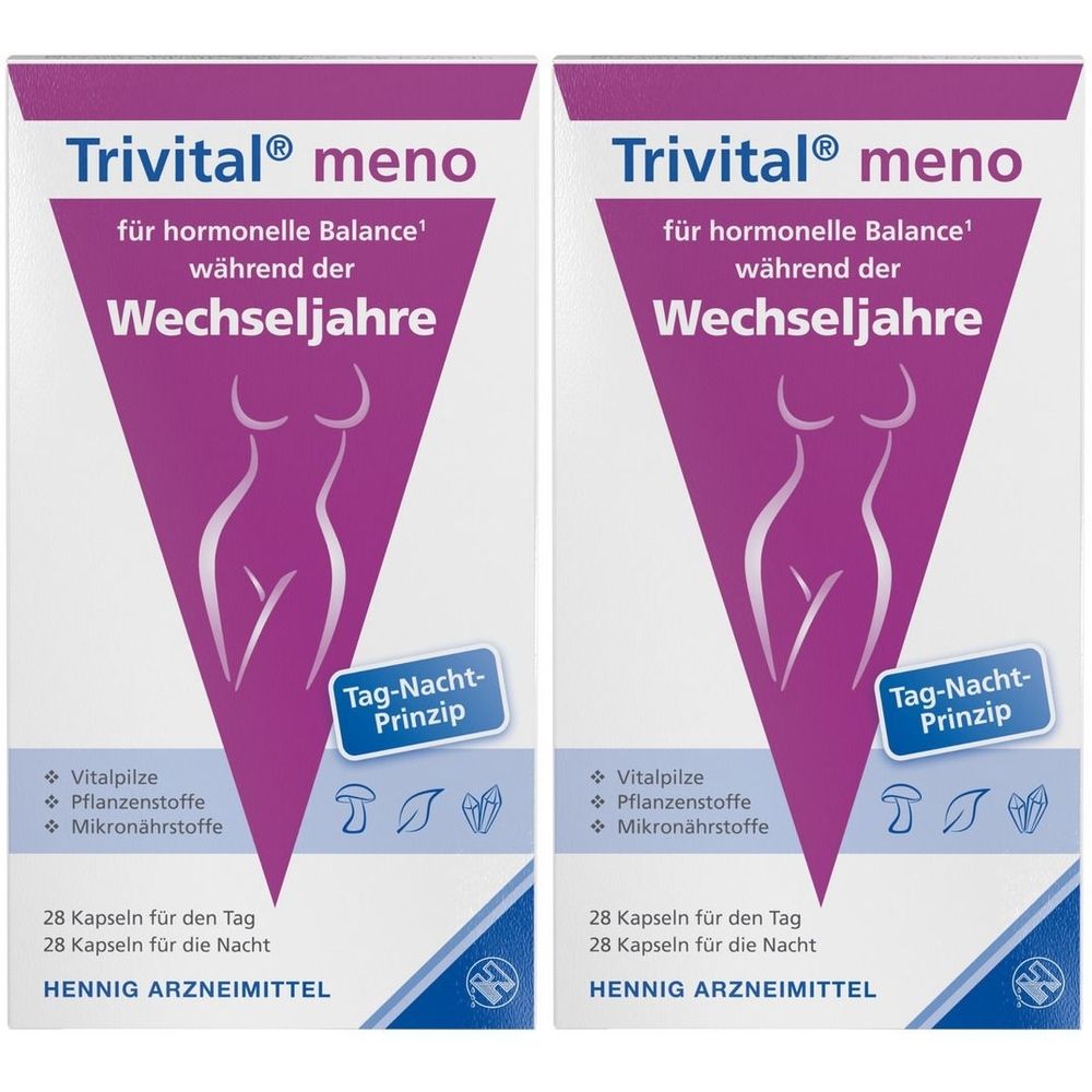 Trivital meno Kapseln 2x 2x56 St