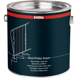 Rostprimer rotbraun silikonfrei, blei- und chromatfrei 2,5 Liter Kanister - rot