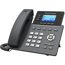 Grandstream SIP GRP-2603P Carrier-Grade IP-Phone with PoE - VoIP-Telefon - Switch, Telefon, Schwarz
