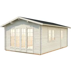 Palmako Gartenhaus Irene 19,0 m2 - 44 mm naturbelassen