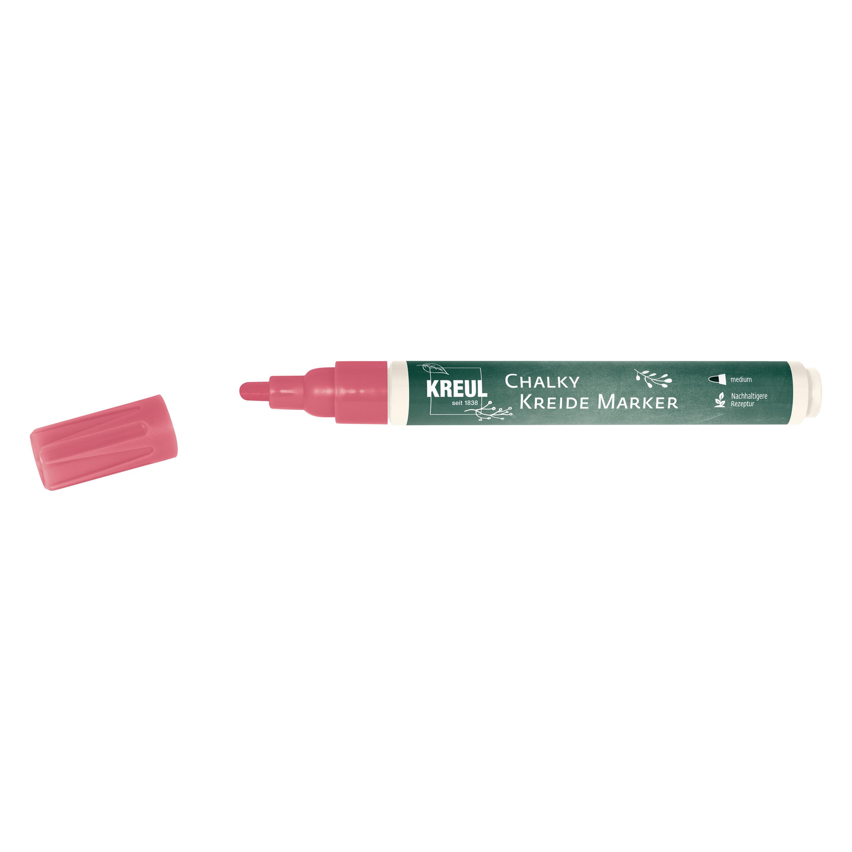 Kreul Kreidemarker Chalky, Medium, Cozy Red (1x) (22713)