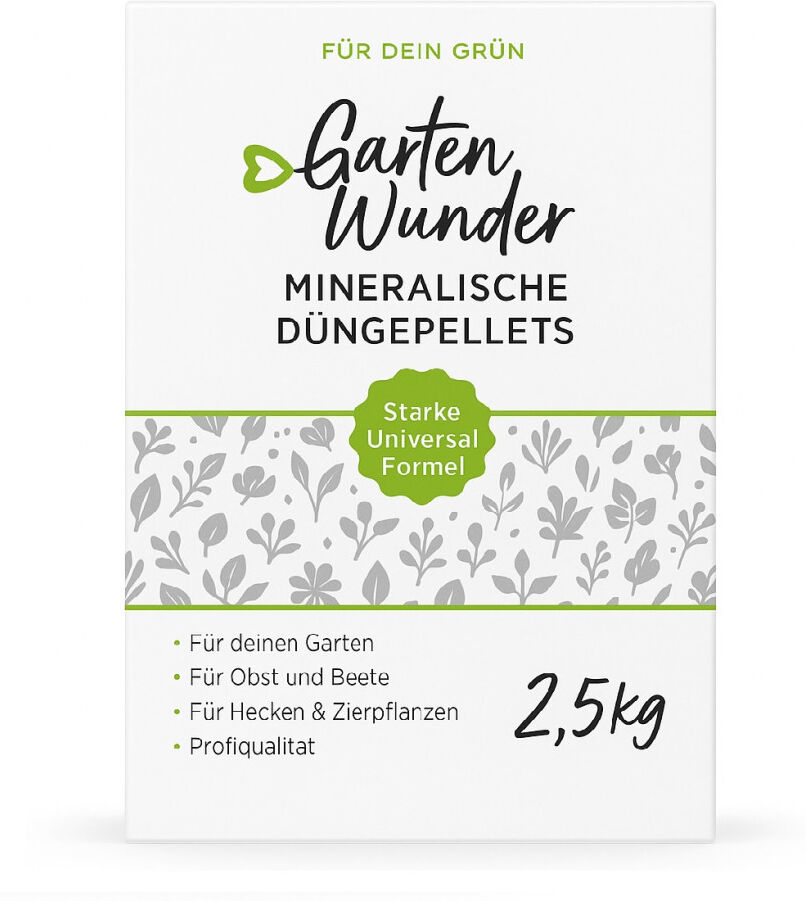 Weitere Gartenwunder mineralische Düngerpellets 2,5 kg