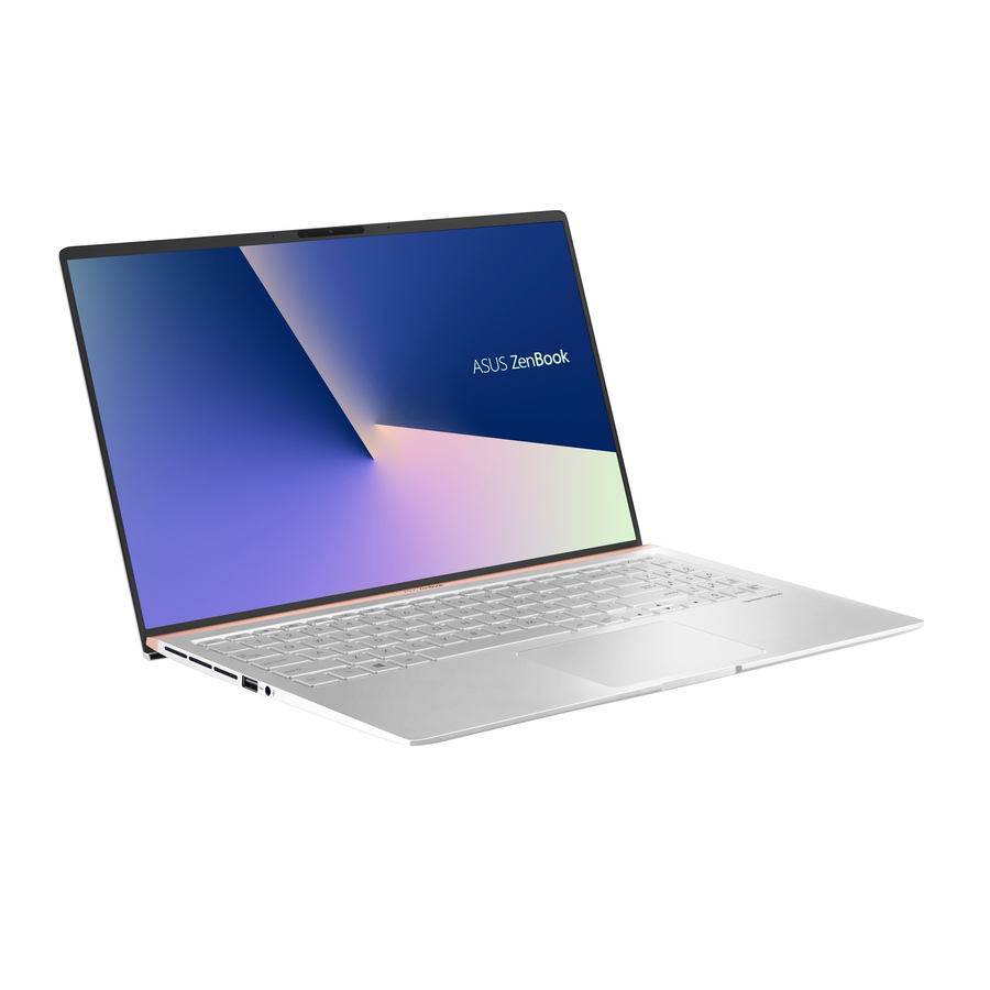 Asus ZenBook 15 UX533 UX533FD-A8161T 39,6 cm (15,6 Zoll) Notebook - Intel Core i7 8th Gen i7-8565U - 8 GB - 256 GB SSD - Silber - 1920 x 1080 - Windows 10 Home - NVIDIA GeForce GTX 1050 Max-Q mit 2 GB, Intel UHD Graphics 620 - Tru2Life - Webcam - 17 Stunden Akku-/Batterielaufzeit - IEEE 802.11ac Wireless LAN Standard