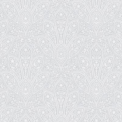 Distressed Paisley Distressed Paisley Wallpaper Paisley in Grey Light Grey Dolphin Grey Soft Grey