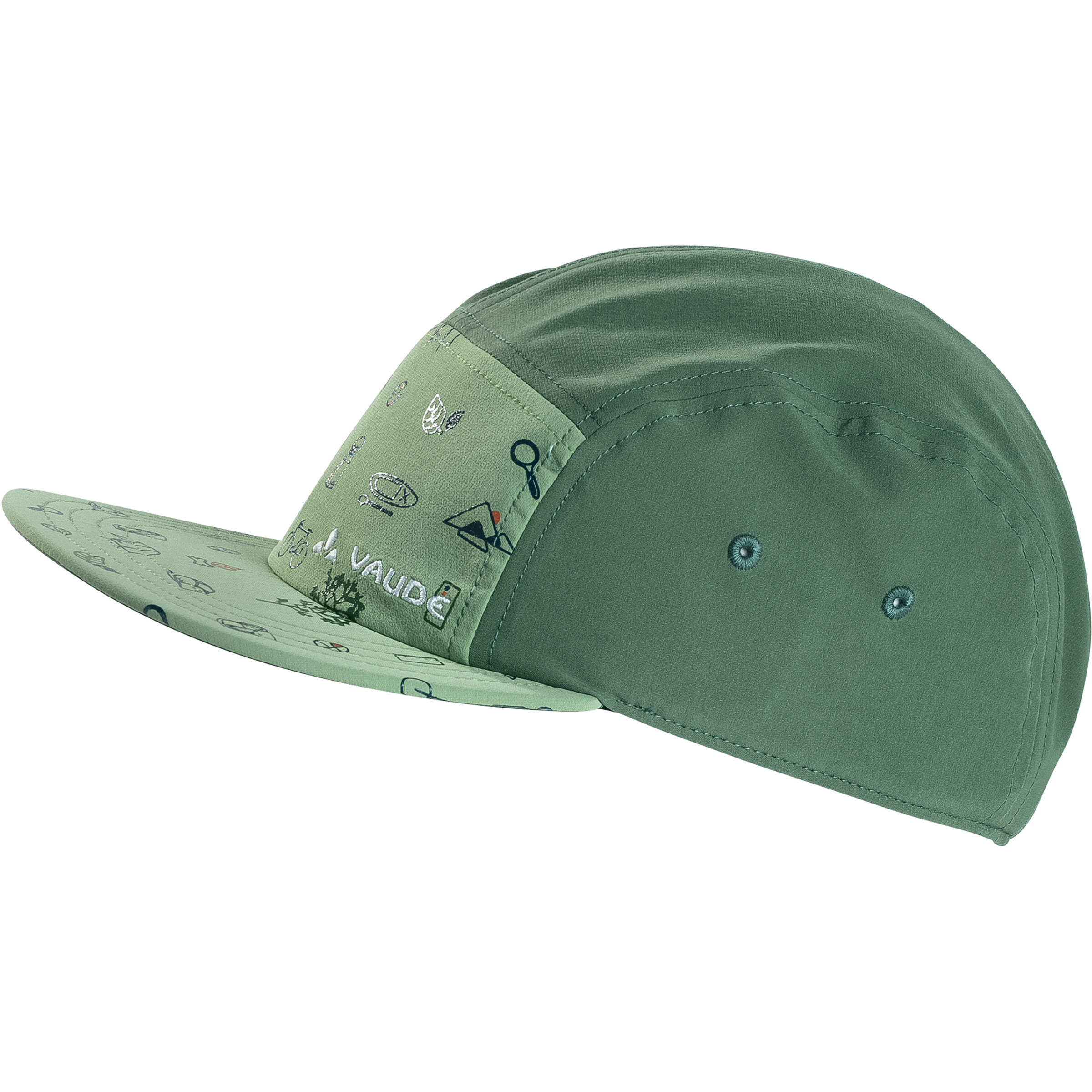 Vaude Tammar Baseball Cap Kinder Basecaps gruen Größe 56 Trekking Atmungsaktiv Wasserabweisend