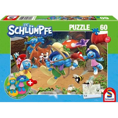 Azrael in Schlumpfhausen, 60 Teile, mit Add-on (2 Figuren)