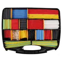WE S80930 - Sortiment Schrumpfschlauch - T2, 765-teilig, bunt