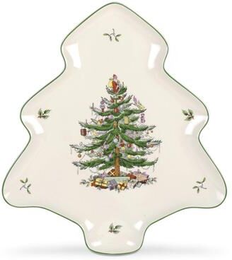 Spode Christmas Tree Tree shaped Dish - 14 inch