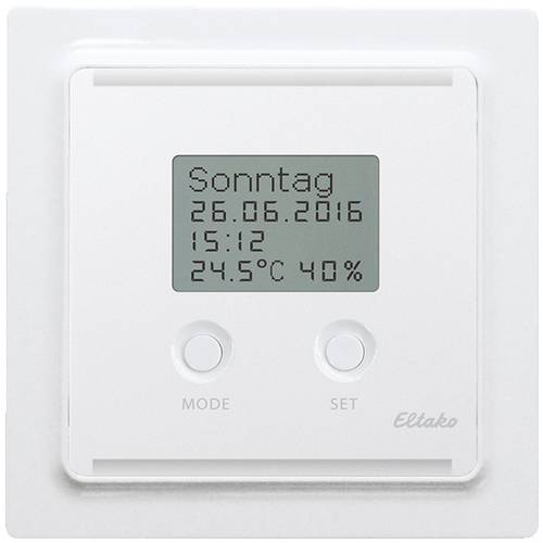 Eltako FUTH55ED/230V-pg Funk Hygrostat Reichweite max. (im Freifeld) 30m