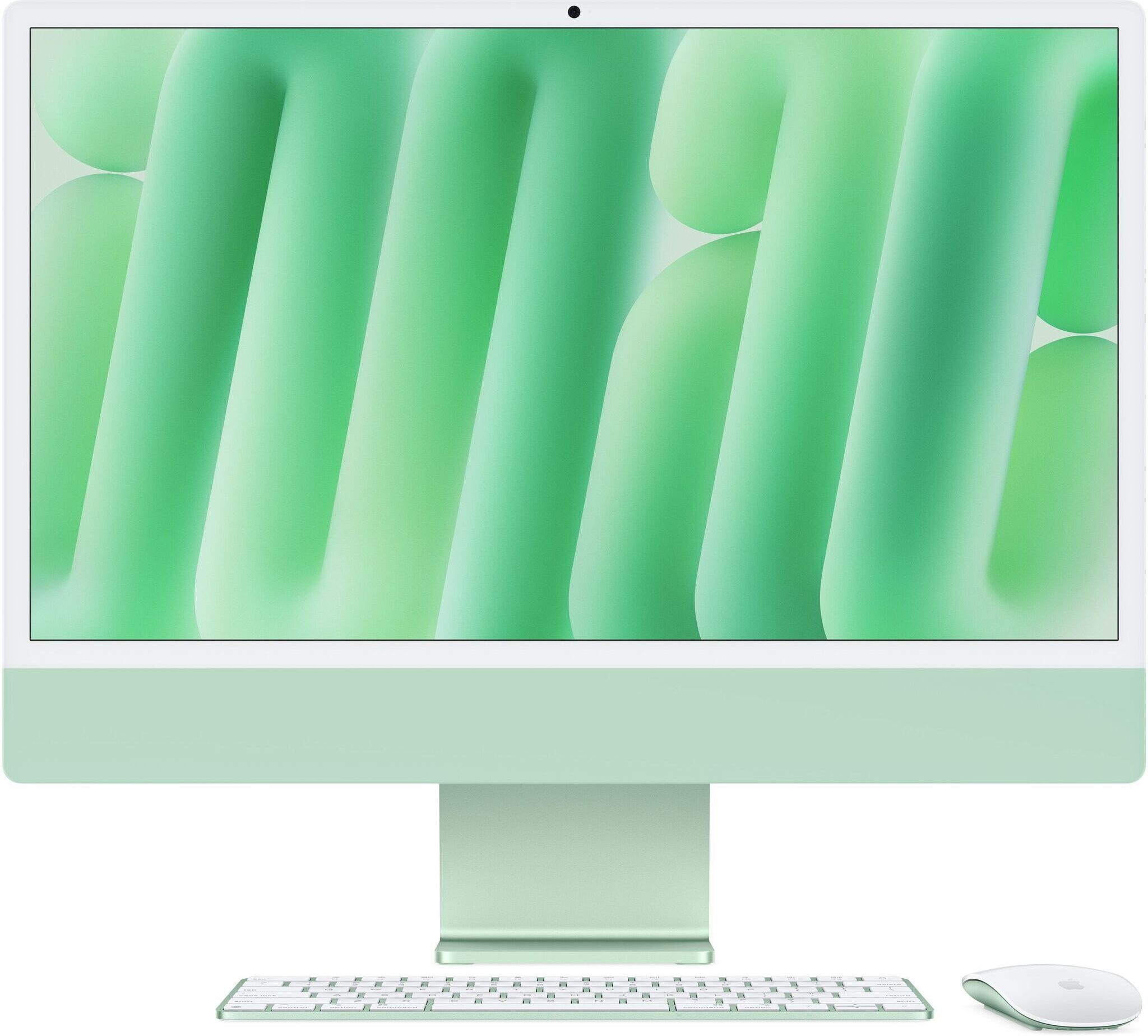 iMac 2024 M4 8 Core   24"   16 GB   256 GB SSD   grün   Apple Zubehör   US - Refurbished