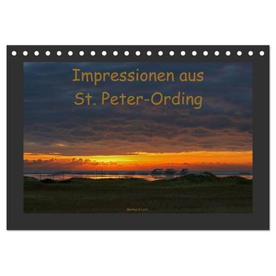 Impressionen aus St. Peter-Ording (Tischkalender 2027 DIN A5 quer), CALVENDO Monatskalender