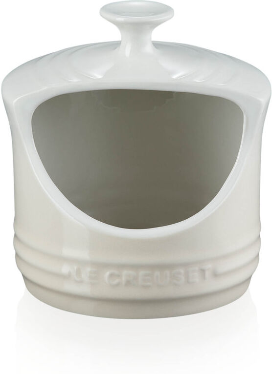 Le Creuset Stoneware Pig Meringue Salt Cellar White 13.3cm H