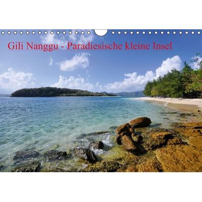 Gili Nanggu - Paradiesische kleine Insel (Wandkalender immerwährend DIN A4 quer)