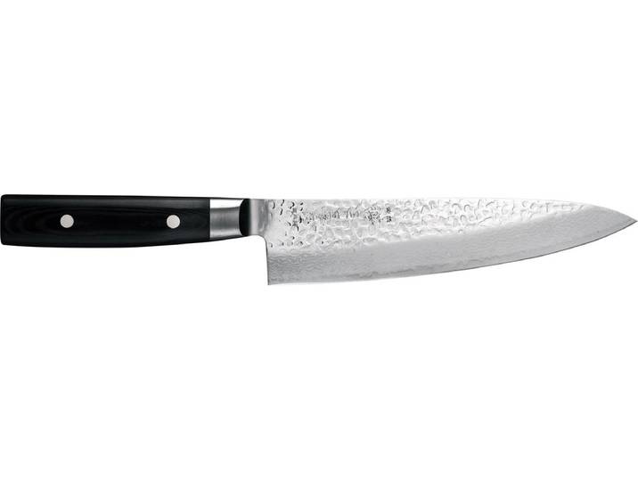 Yaxell Zen Koksmes 24 cm – 37 Lagen Damaststaal – Canvas-Micarta Heft