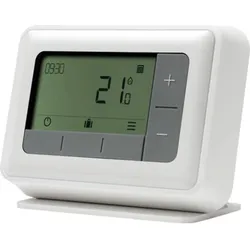 Resideo Raumthermostat T4 verdrahtet mit Umschaltkontakt weiß