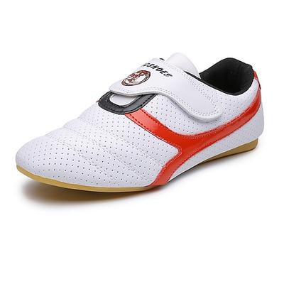 Taekwondo-Schuhe – leichte weiße Kampfsport-Trainings-Sneaker mit atmungsaktivem Design und rutschfester Sohle für Kinder und Erwachsene