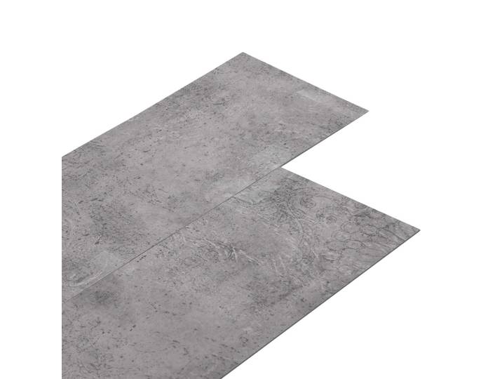 vidaXL Selbstklebende PVC-Bodenplanken Zementbraun 30,5 x 61 cm