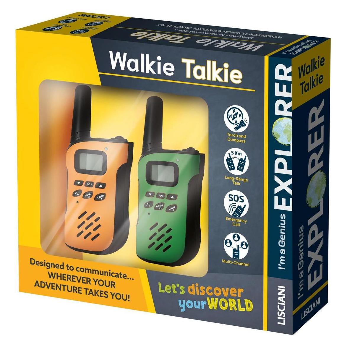 Lisciani I'M A Genius Explorer Walkie Talkie (67208407)