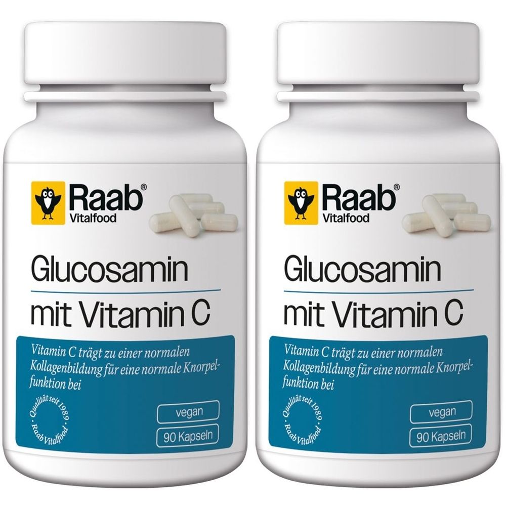 Raab Vitalfood Glucosamin Kapseln 2x 2x90 St