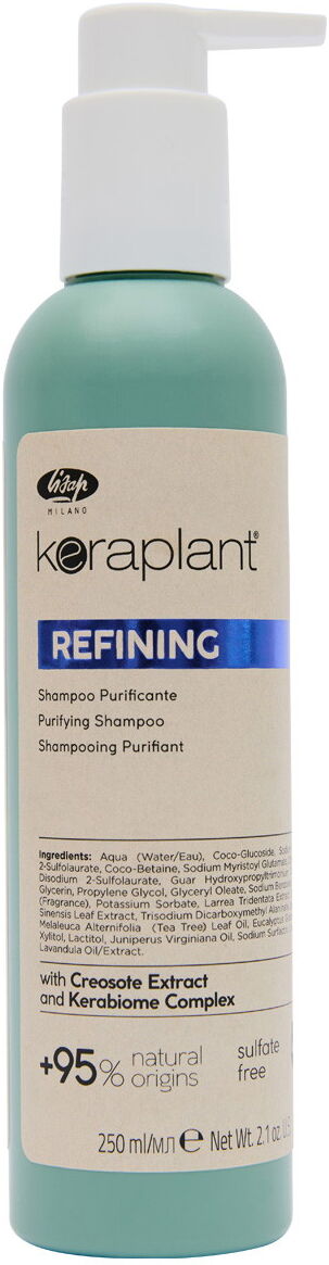 250ml Lisap Keraplant Refining Shampoo