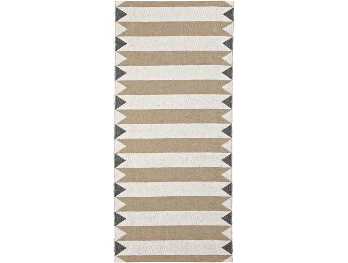 HORREDSMATTAN Outdoor-Teppich Peak beige Streifen PVC 200 x 200 cm