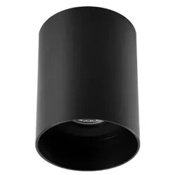 Brumberg 45101180 Decken-Anbaumodul rund, schwarz struktur, Durchmesser: 90 mm, Höhe: 115 mm, ver