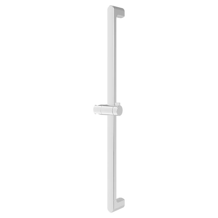 Villeroy und Boch Vicare Desing Haltegriff 92171361 80 cm, Aluminium verchromt, vertikal mit Brausehalter
