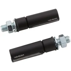 HIGHSIDER pro Conero-Black-Edition LED 3in1 Blinker-Rücklicht-Kombination Gehäuse Schwarz / Linse Rauchgrau (Paar), Hinten