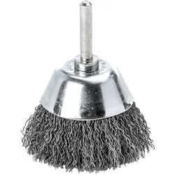 LESSMANN Schaft-Flächenbürste Stahldraht gewellt 70x0,3mm