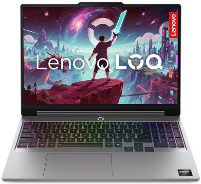 Lenovo LOQ Notebook Gaming   Display 15.3'' WUXGA (1920x1200)   Processore AMD Ryzen 7 250   Memoria RAM 16GB   Memoria SSD 512GB   Scheda Grafica NVIDIA