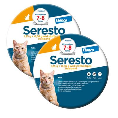 Seresto Halsband für Katzen 2x1 St
