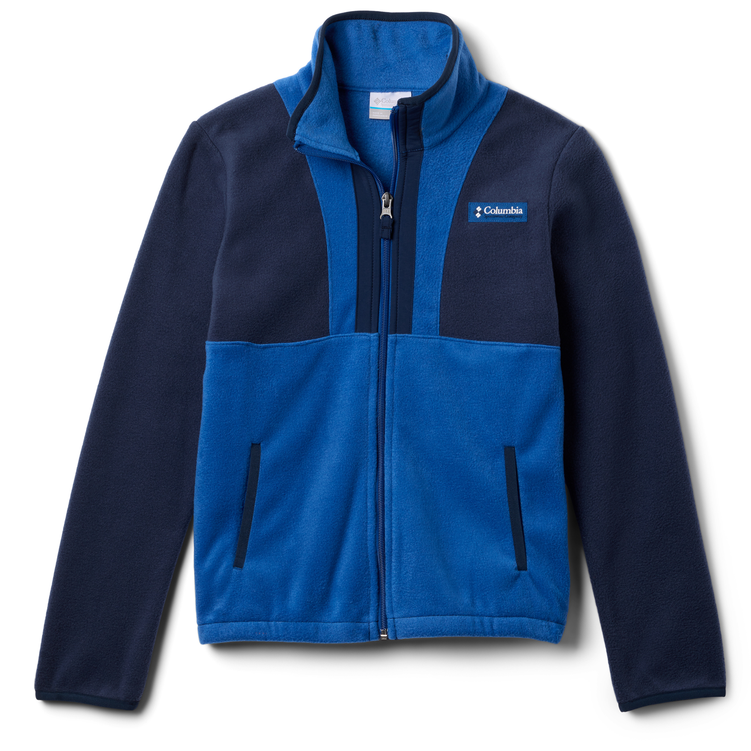 Columbia Back Bowl II Kinder Fleecejacke blau Größe 156 Trekking Widerstandsfähig