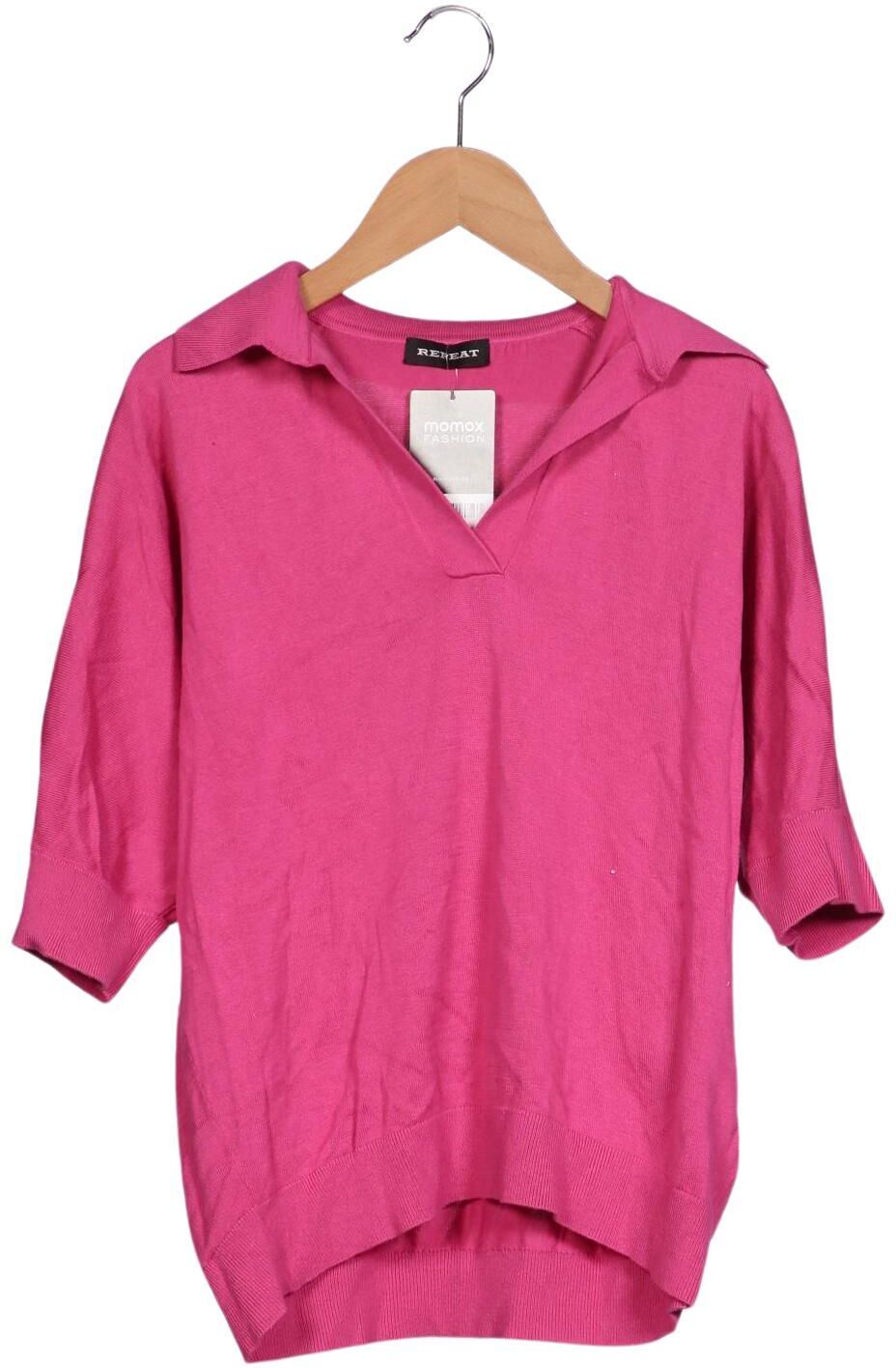Repeat Damen Pullover, Pink, Gr. EU 36, Viskose / Baumwolle - Second Hand