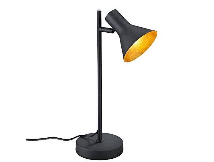 RL LIVE YOUR LIGHT Reality Leuchten R50161002 Tafellamp, metaal, zwart/goud