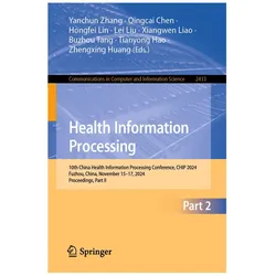 Health Information Processing, Fachbücher