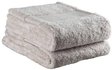 Delilah Home Organic Cotton Face Towels 13 Inch by 13 Inch Face Towels Twin Pack White