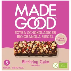 MadeGood Müsliriegel Birthday Cake bio (5St)
