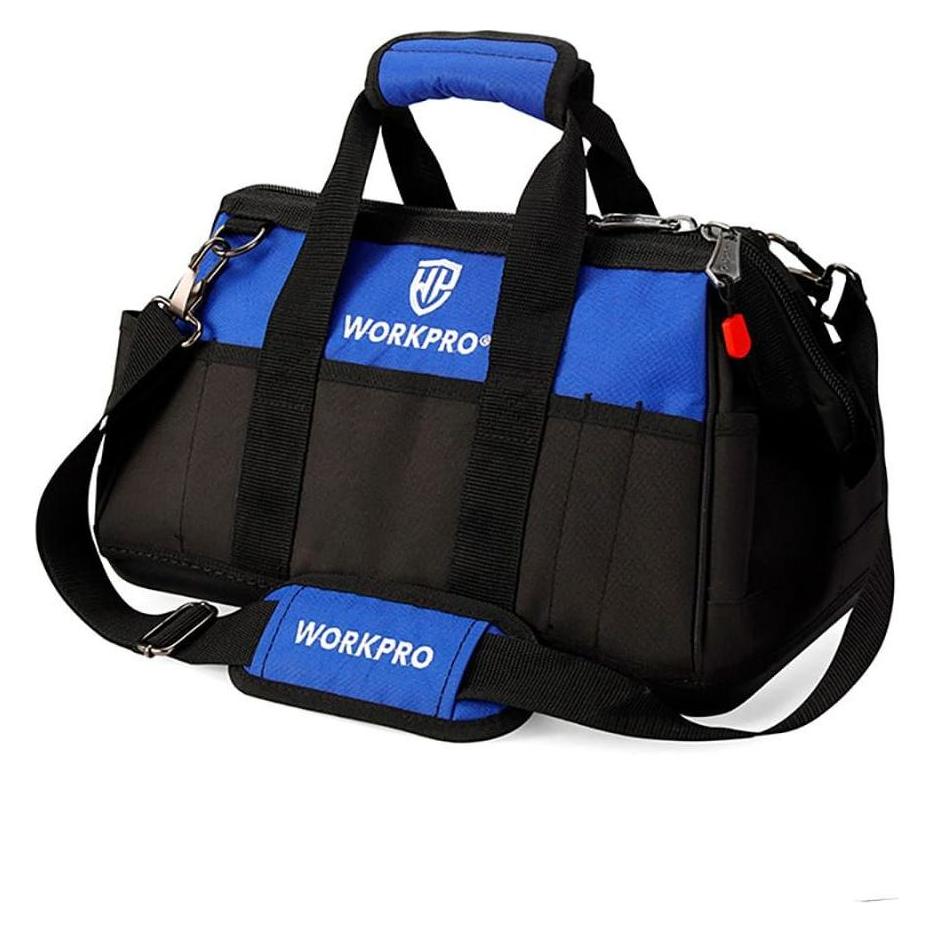 Workpro Werkzeugtasche Blau Schwarz Polyester 28 L (62253293)