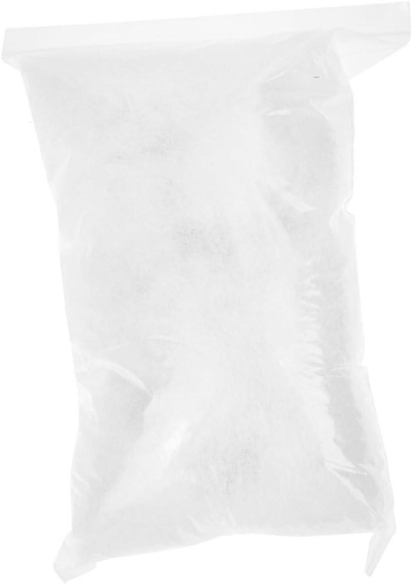 Wit Polyester Kussenvulling voor DIY Knutselen - 300 gram