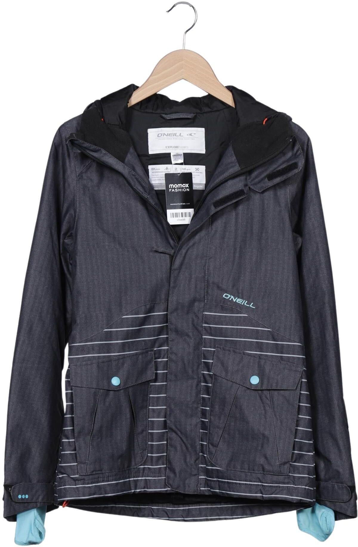 O Neill Damen Jacke, Grau, Gr. XS, Tex / Membran / Synthetik - Second Hand