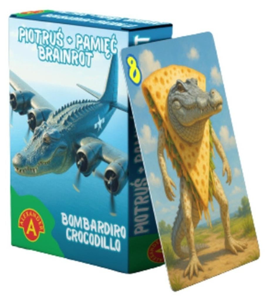 Alexander Kaartspellen Peter - Brainrot Bombardiro Crocodillo 31522