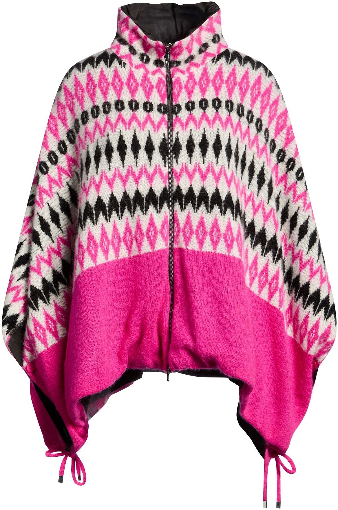 Kangra Poncho Mujer Fucsia S Mujer