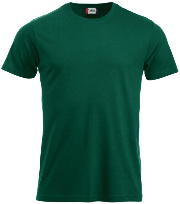 CLIQUE T-shirt Classic-T, vert bouteille, Taille unisexe: XL (029360-68-7)