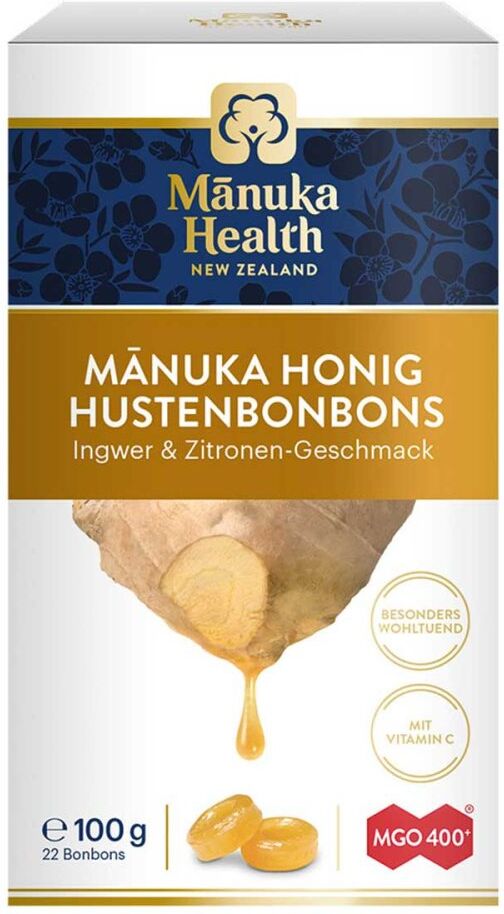 Manuka Health Mgo 400+ Lutschbonb.ingwer-zitrone